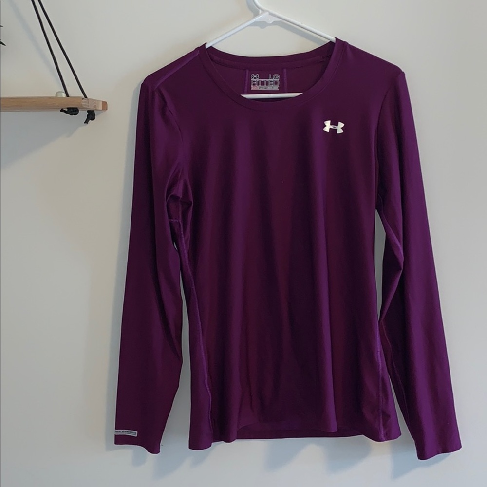 Under Armour Fitted Heat Gear Long Sleeve